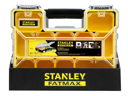 STANLEY 1-97-517 ORGANIZER FATMAX PRO WODOODPORNY IP54 NISKI 10 PRZEGRÓDEK