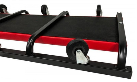 VERKE V83250 LEŻANKA WARSZTATOWA WÓZEK ZAGŁÓWEK 6 KÓŁ