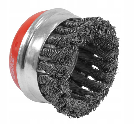 VERKE V05254 SZCZOTKA DRUCIANA CZOŁOWA M14 PLECIONA 75mm