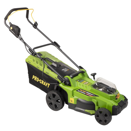 PROCRAFT ZESTAW PLM20 ATA-40 KOSIARKA i KOSA AKUMULATOROWA 35L 40V 2X4,0AH