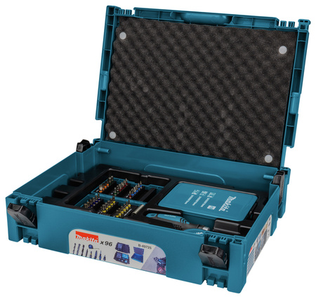 MAKITA B-49725 ZESTAW BITÓW WIERTEŁ 96pc MAKPAC
