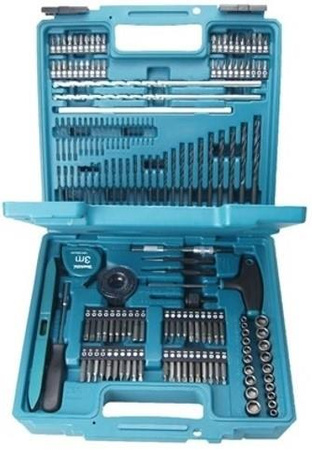 MAKITA DDF485RFJ Wkrętarka 18V 2x 3Ah + SET MAKITA 212szt