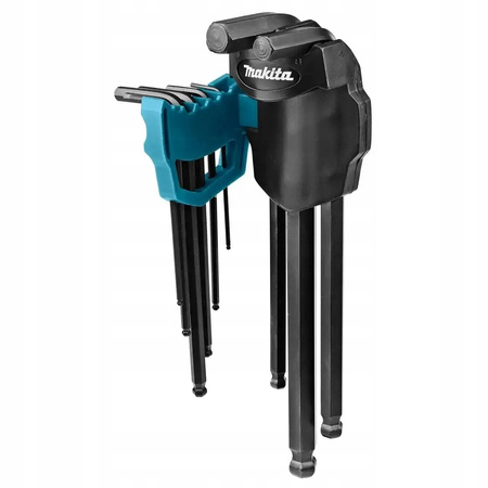 MAKITA B-65894 ZESTAW KLUCZY IMBUSOWYCH 9 SZT 1,5-10 MM
