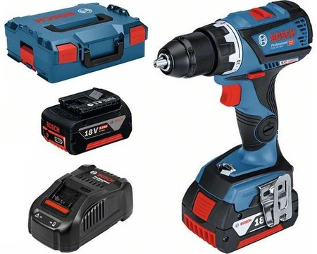 BOSCH GSR 18V-60C WIERTARKO-WKRĘTARKA 2x5,0Ah L-BOXX