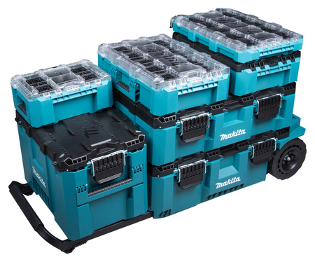 MAKITA MAKTRAK XL P-91023 – max. 45 kg • 58,49 L • KOPOLIMER • DROBNE ELEMENTY • ORGANIZER