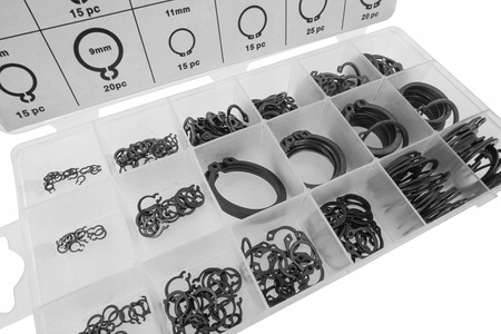 VERKE V06725 PIERŚCIENIE SEGERA ZEWNĘTRZNE SEGERY OSADCZE ZESTAW PIERŚCIENI ZEWNĘTRZNYCH 300 SZT