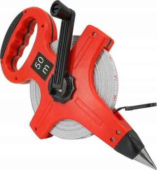 VERKE V06112 TAŚMA MIERNICZA Z UCHWYTEM 50M