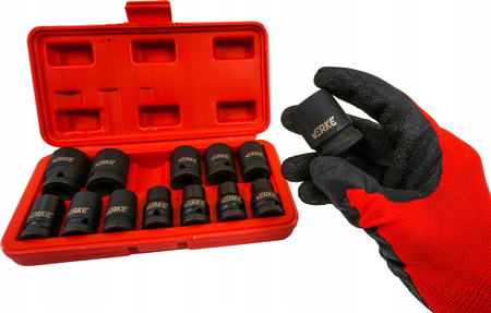 VERKE V39461 ZESTAW NASADEK UDAROWYCH 1/2" 10-24 MM