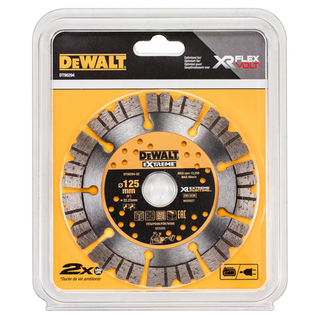 DeWALT DT90294 TARCZA DIAMENTOWA SEGMENTOWA 125 MM DO BRUZDOWNICY DCG200