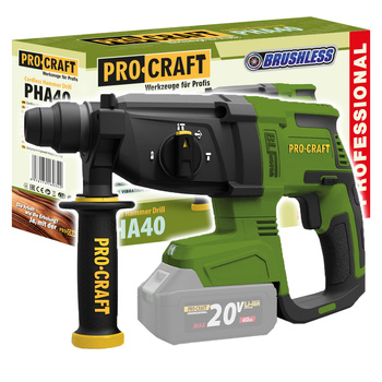 Młotowiertarka akumulatorowa Procraft PHA40bb 20V(bez akumulatora i ładowarki)