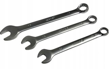 VERKE V35315 KLUCZE PŁASKO OCZKOWE 6-32mm 12 szt ETUI