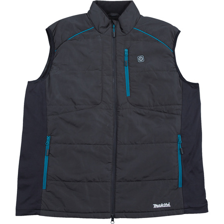 MAKITA DCV202 AKUMULATOROWA KAMIZELKA OGRZEWANA LXT® – 14,4 V / 18 V • 4 STREFY GRZEWCZE ROZMIAR L