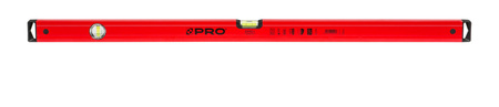 PRO 3-01-01-A1-Z05 ZESTAW POZIOMNIC PRO600 CZERWONA 80,100,120CM