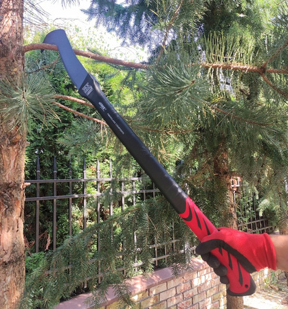 VERKE V86621 KARCZOWNIK MACZETA OGRODNICZA DO PRZYCINANIA GAŁĘZI DRZEW OSTRZE 92CM TASAK