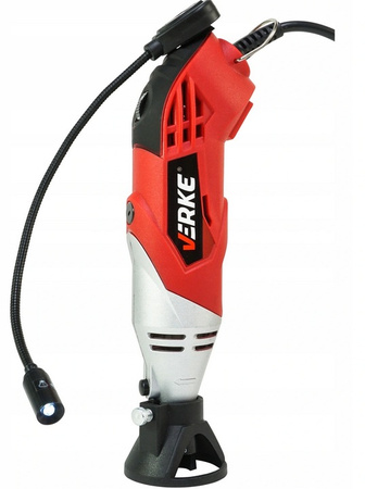 VERKE V08000 SZLIFIERKA MINI MULTISZLIFIERKA 170W OSPRZĘT