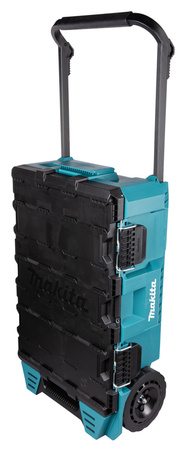 MAKITA MAKTRAK L P-91001 WÓZEK NARZĘDZIOWY – MAX. 113 KG • 81,9 L • KOŁA 23 CM Ø • GECKO-GRIP • ORGANIZER