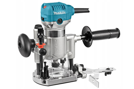 MAKITA RT0702CX2J FREZARKO-WYCINARKA 710W MAKPAC + ADAPTER + SZYNA 1,5M