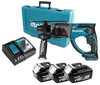 MAKITA DHR202RTE3 MŁOTOWIERTARKA 18V SDS+ 3x5,0Ah
