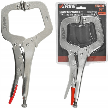 VERKE V75060 SZCZYPCE SPAWALNICZE TYP "C" 280mm