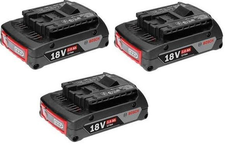 BOSCH GSR 18V-50 Wiertarko - Wkrętarka BEZSZCZOTKOWA 18V 3x2Ah