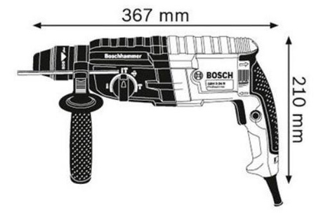BOSCH GBH 240 MŁOTOWIERTARKA SDS+ 790W + WIERTŁA 5pc
