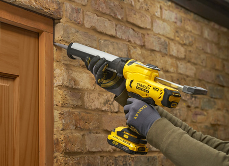 STANLEY FATMAX SFMCE600B PISTOLET DO SILIKONU V20