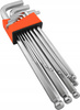 VERKE V35507 ZESTAW KLUCZY IMBUS Z KULKĄ 1,5-14mm 12 SZTUK