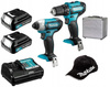 MAKITA CLX224X MEGA Zestaw Wkrętarka + Zakrętarka + Czapka