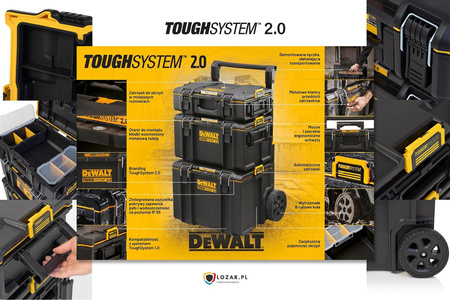 DeWALT DWST83402-1 SKRZYNIA TOUGHSYSTEM 2.0 ZESTAW 3w1