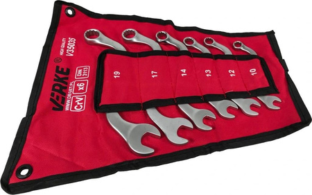 VERKE V35035 KLUCZE OCZKOWE TYP S 6 szt ALTERNATOR ETUI
