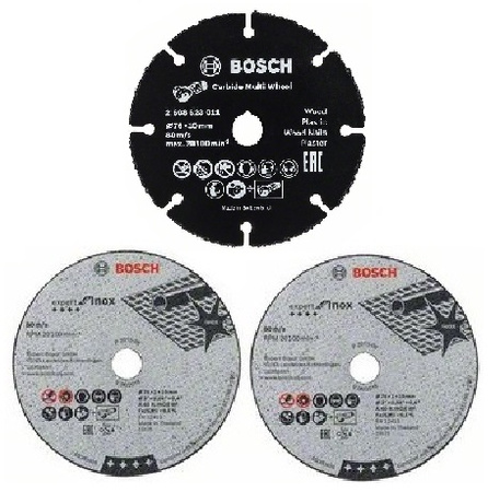 BOSCH GWS 12V-76 SZLIFIERKA KĄTOWA 12V 76mm +2,0Ah
