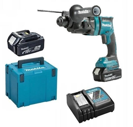 MAKITA DHR182RTJ MŁOTOWIERTARKA BEZSZCZOTKOWA 2AKU X 5Ah 1,7J