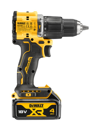 DEWALT DCD100YM2T WIERTARKO-WKRĘTARKA 68Nm 18V XR 4Ah 100 lat