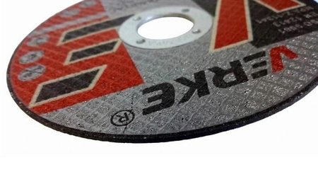 VERKE TARCZA DO CIĘCIA METALU 125mm x1,6mm -25 szt