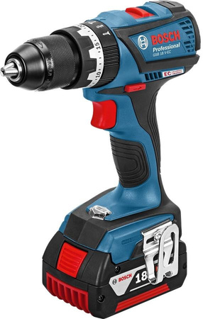 BOSCH GSB 18V-EC WKRĘTARKA UDAROWA 18V 2x5,0Ah