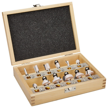 MAKITA D-53556 TRZPIEŃ 8 MM - 12SZT ZESTAW FREZÓW