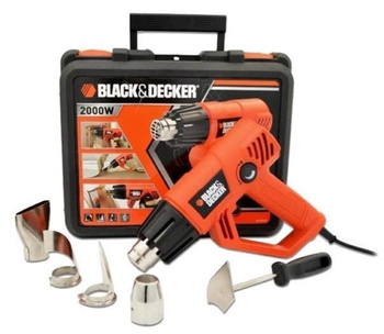 BLACK DECKER KX2001K OPALARKA 2000W 600°C +WALIZKA