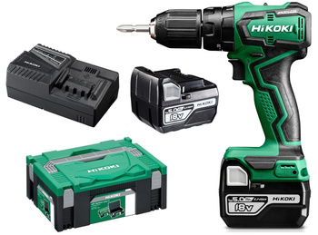 HiKOKI DV18DD AKU WKRĘTARKA UDAROWA 55Nm 2x5,0Ah