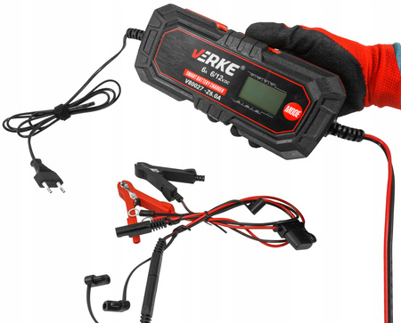 VERKE PROSTOWNIK ŁADOWARKA AKUMULATORA 6V 12V 6A