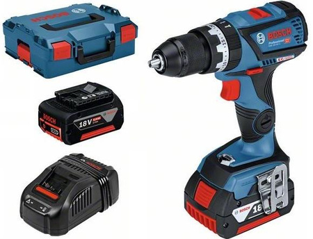 BOSCH GSB 18V-60C WKRĘTARKA BEZSZCZOTKOWA 18V 2x5,0Ah