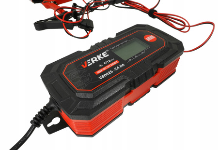 VERKE V80026 PROSTOWNIK ŁADOWARKA AKUMULATORA 6V 12V 4A