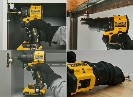 DEWALT DCD803N 68Nm AKUMULATOROWA WIERTARKO-WKRĘTARKA 18V XR • WYMIENNY SYSTEM GŁOWIC