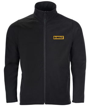 KURTKA SOFTSHELL MĘSKI Z LOGO DeWALT rozmiar L