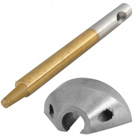 VERKE NOŻYCE DO CIĘCIA BLACHY + STEMPEL + MATRYCA