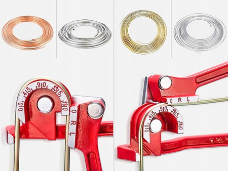 VERKE V86208 GIĘTARKA / ZAGINARKA DO RUR 3w1