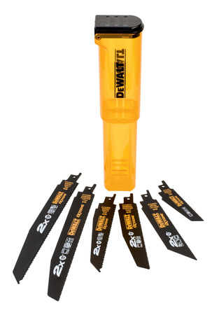 DeWALT DT2440L ZESTAW BRZESZCZOTÓW SZABLASTYCH DO LISICY EXTREME  6SZT