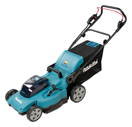 MAKITA DLM480CT2 AKUMULATOROWA KOSIARKA LXT® 2×18V • 480 MM • KOSZ 62 L