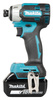 MAKITA DTD201RTJ ZAKRĘTARKA UDAROWA 18V • 1/4" • 210 NM • 4 BIEGI • 2x 5Ah