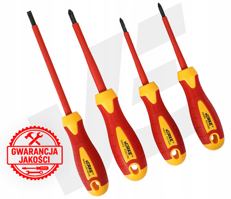 VERKE V86425 ZESTAW WKRĘTAKÓW IZOLOWANYCH 1000V S2