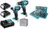 MAKITA CLX224X 2x Wkrętarka + WIERTŁA BITY 33 szt